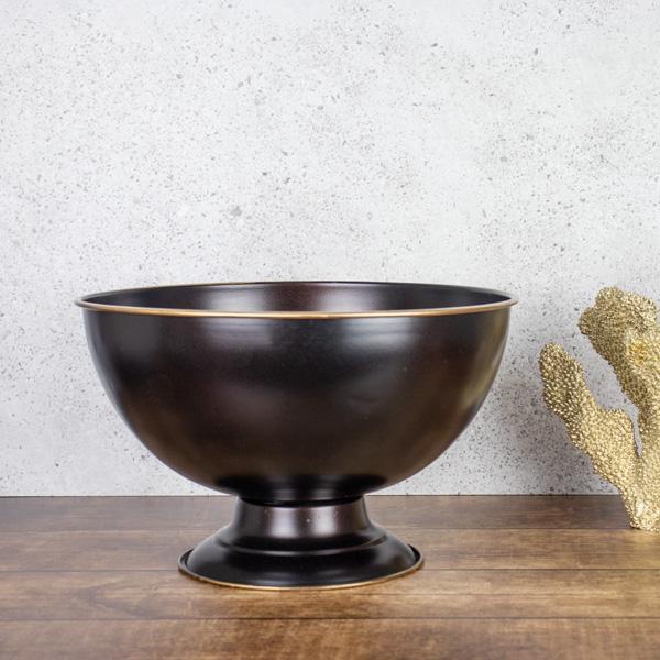 Black Iron Rose / Champagne Bowl