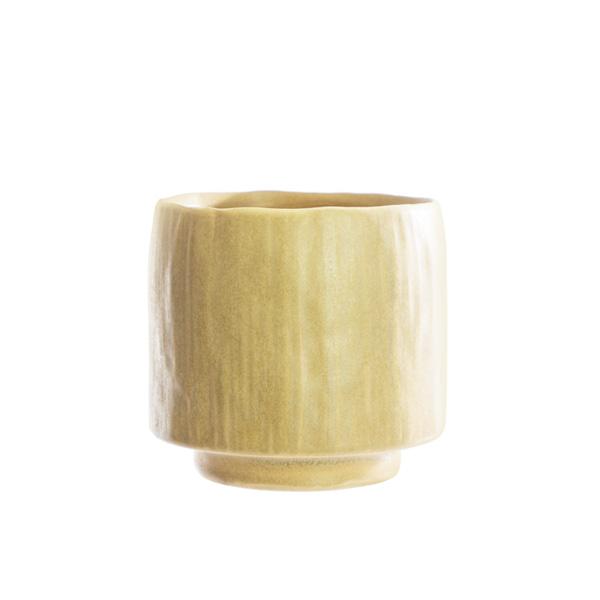 Cream Ceramic Pot - Small